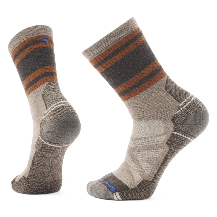 Hiking socks for joint support-Hike Full Cushion Lolo Trail Crew Sock - Fossil