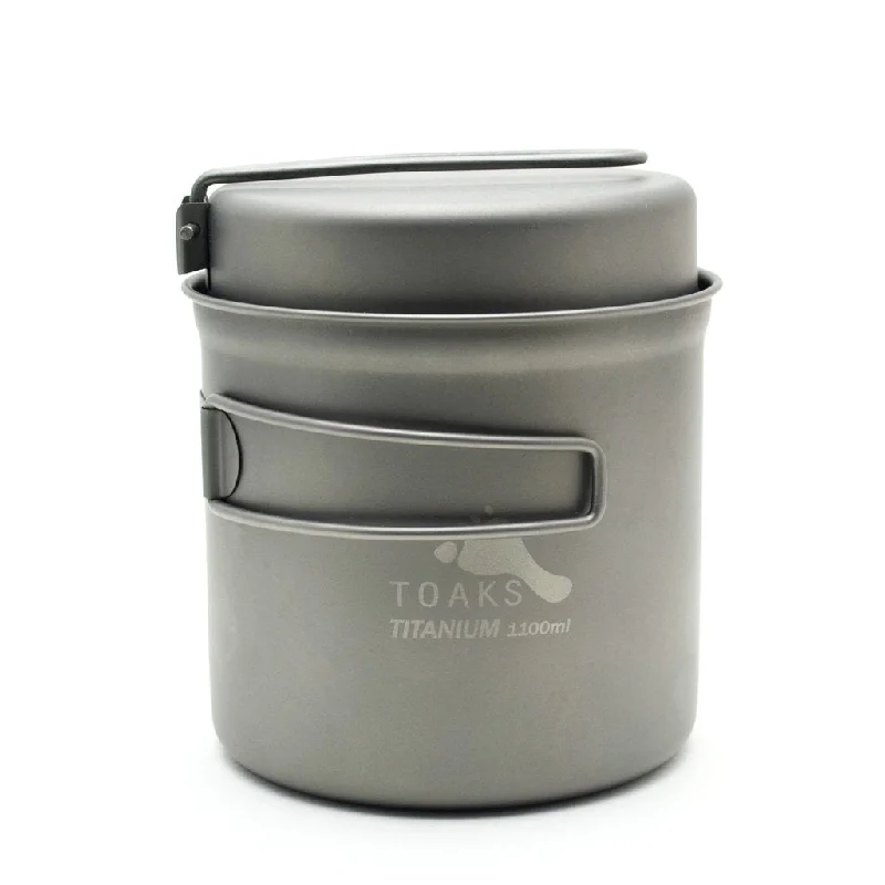 Titanium 1100ml Pot with Pan