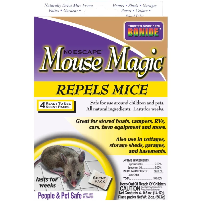 Mouse Magic Ready-to-Use Scent Packs - 4 Count