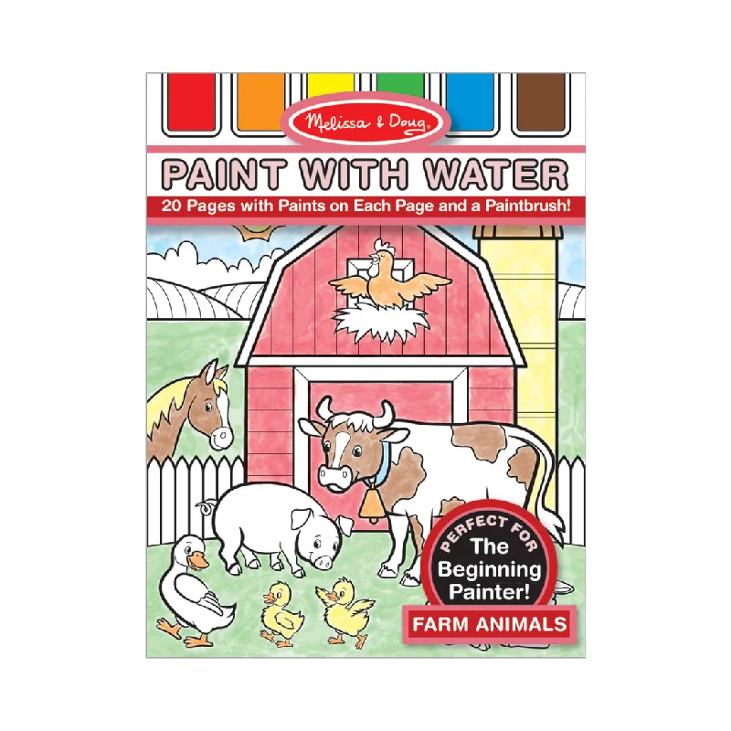 Paint With Water- Farm Animals