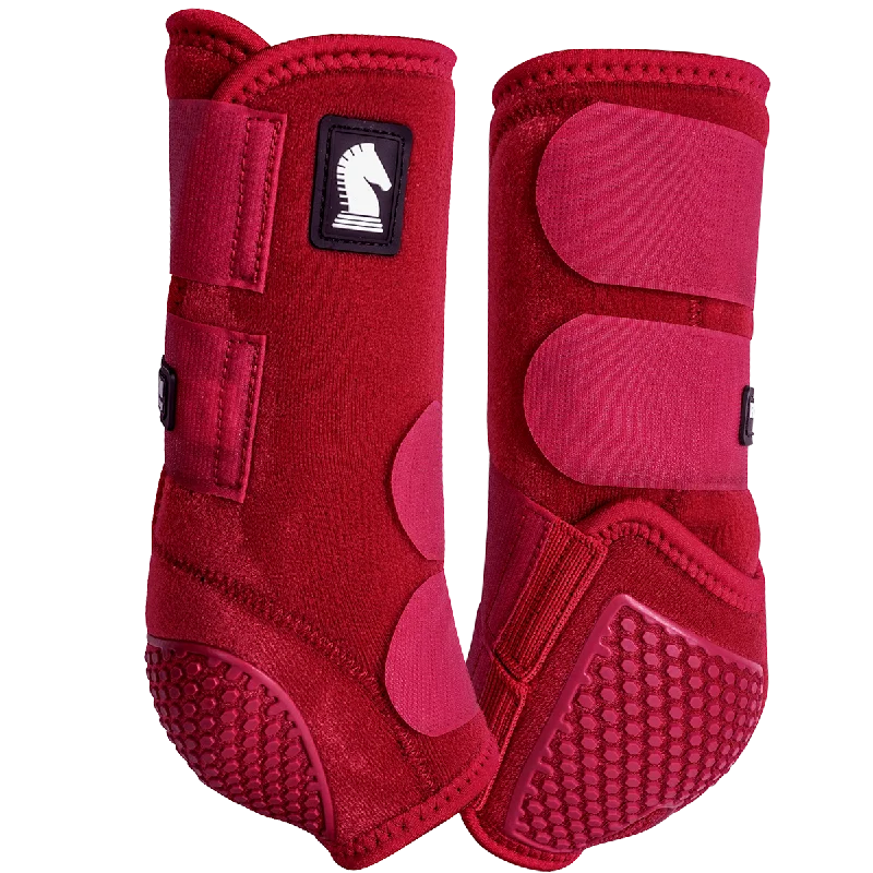 Flexion by Legacy2 Support Boots - Crimson