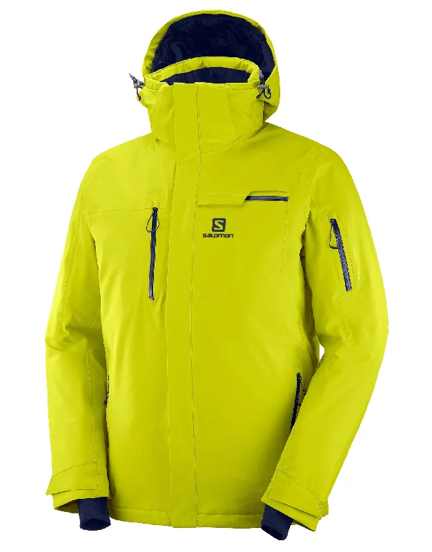 Hiking jackets rating high-Mens Brilliant Ski Jacket - Citronelle