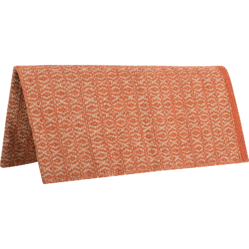 Navajo Saddle Blanket Liner - Rust / Tan