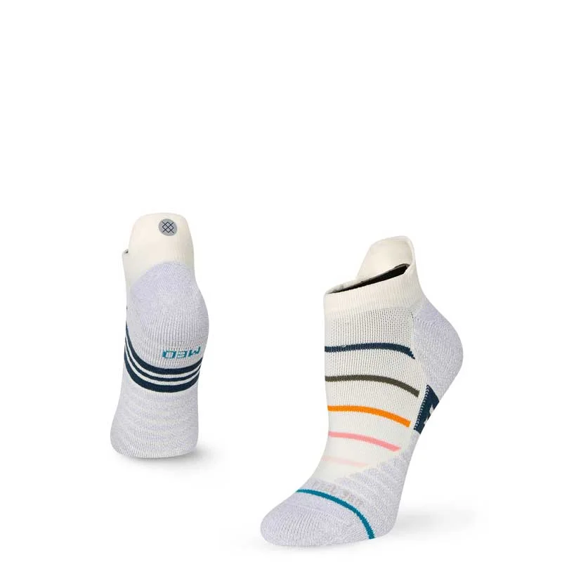 Hiking socks with trail quests-Stance Womens Fount Tab Sock - Off White