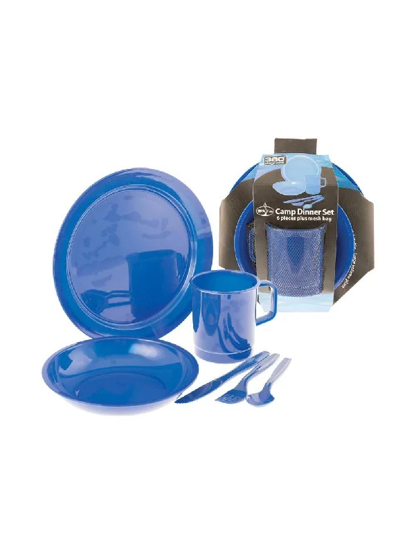 360 Degrees Dinner Set Blue