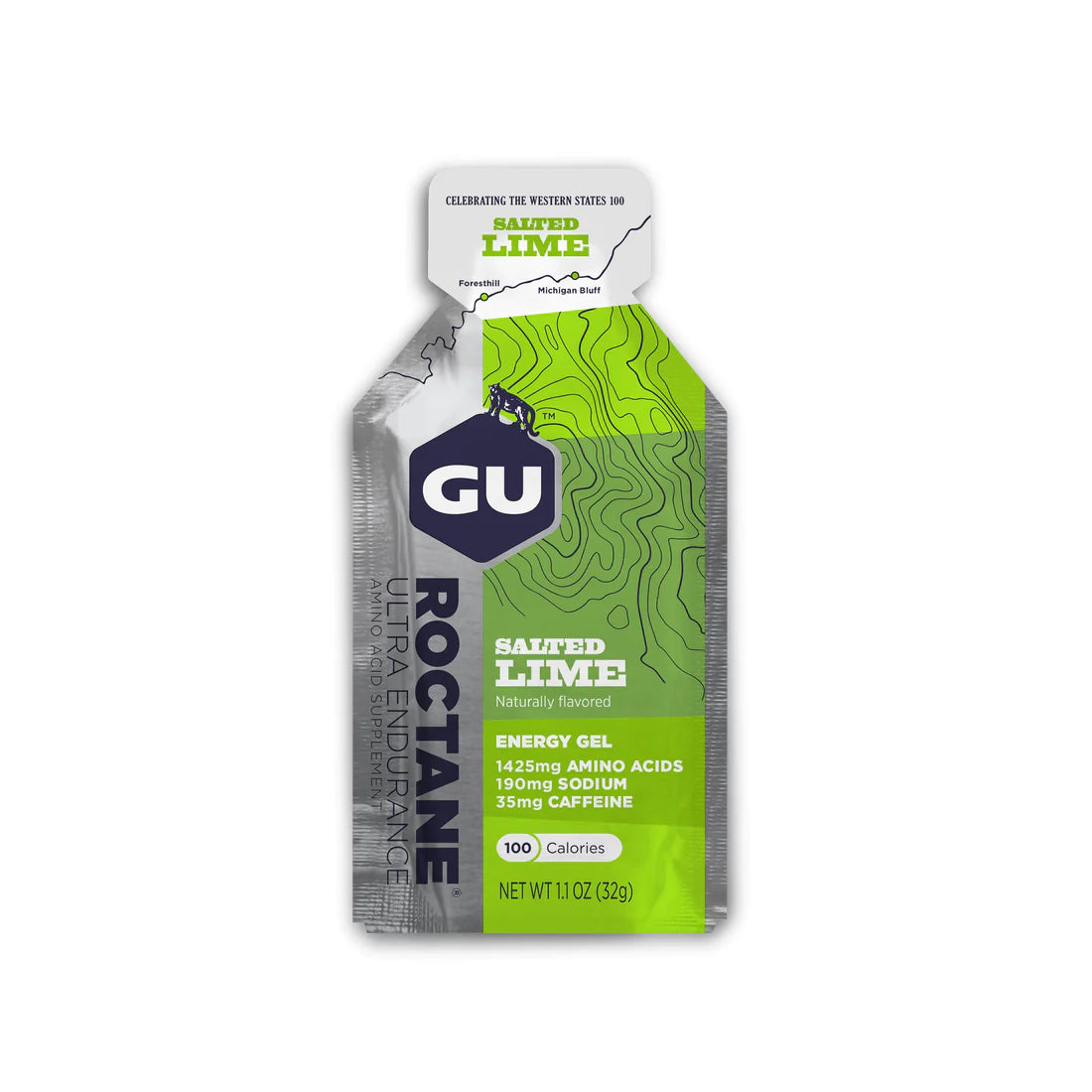 Roctane Energy Gel + Caffeine - Salted Lime