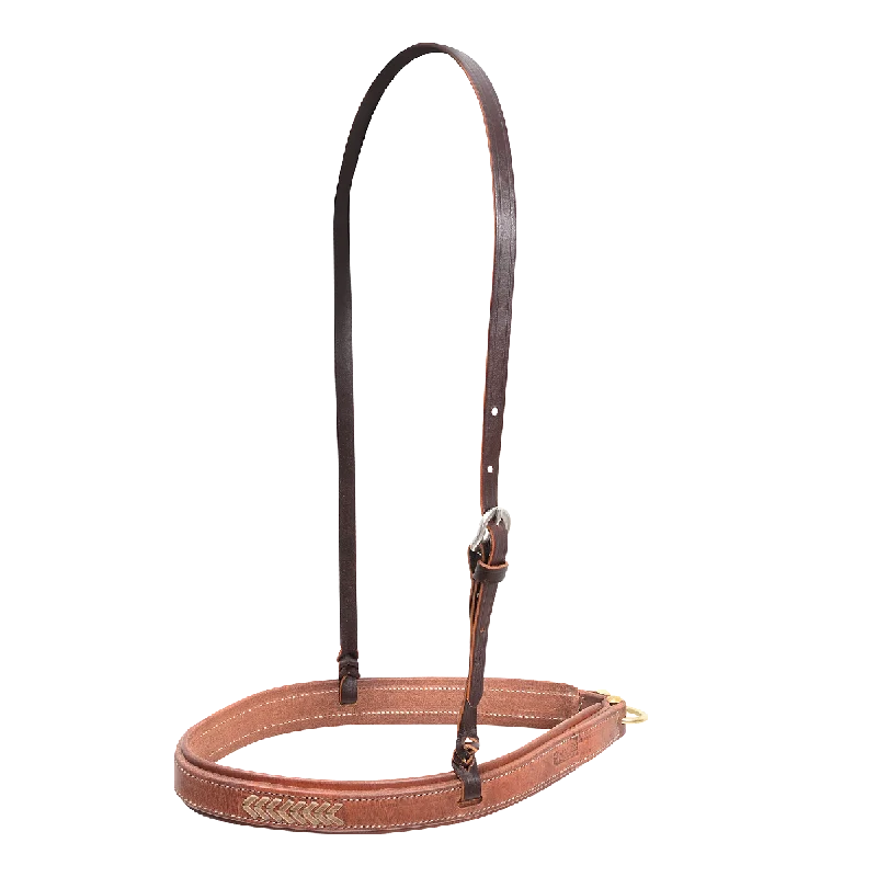 Laced Harness Noseband - Natural