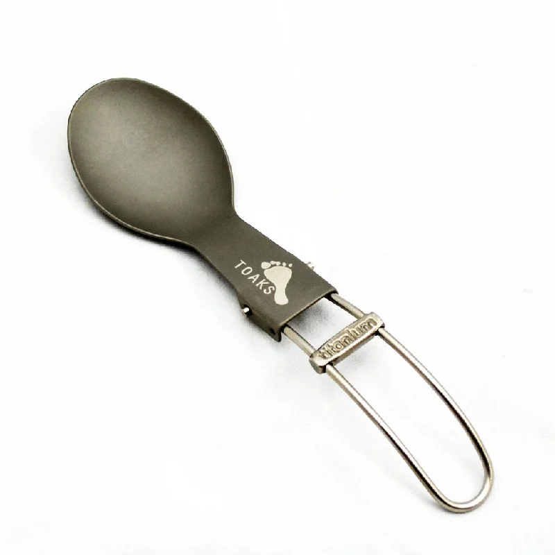 Titanium Folding Spoon