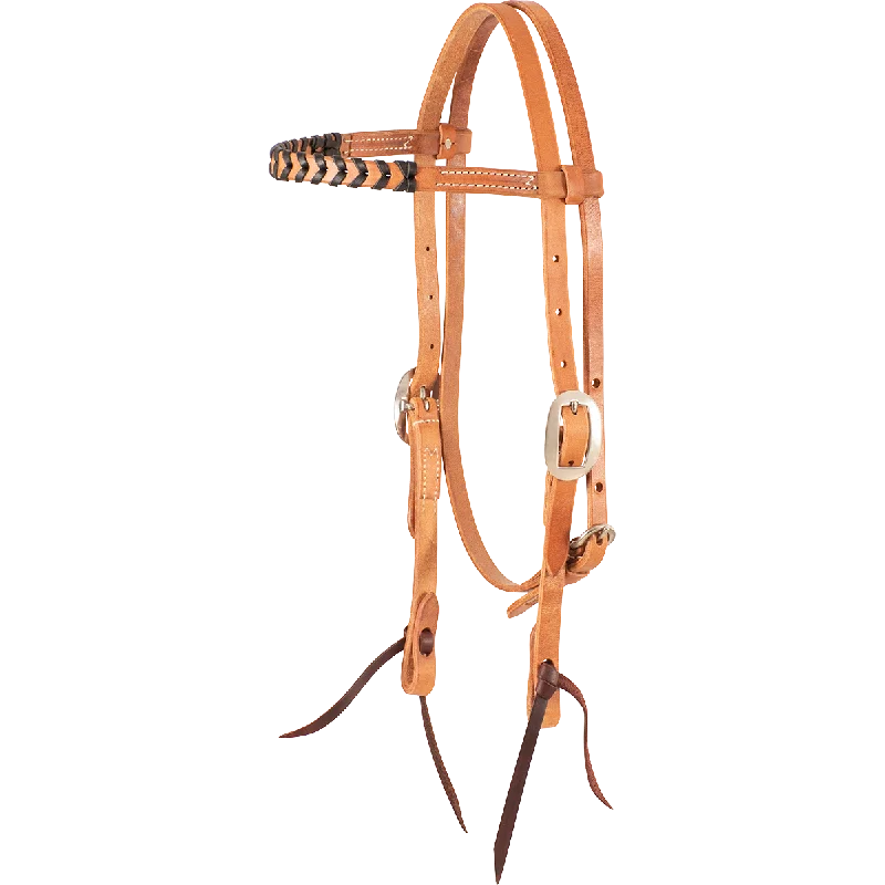 Browband Headstall - Black Lace