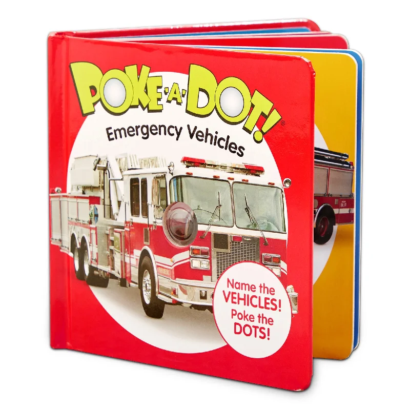 Poke-a-dot: Emergency Vehicles Book