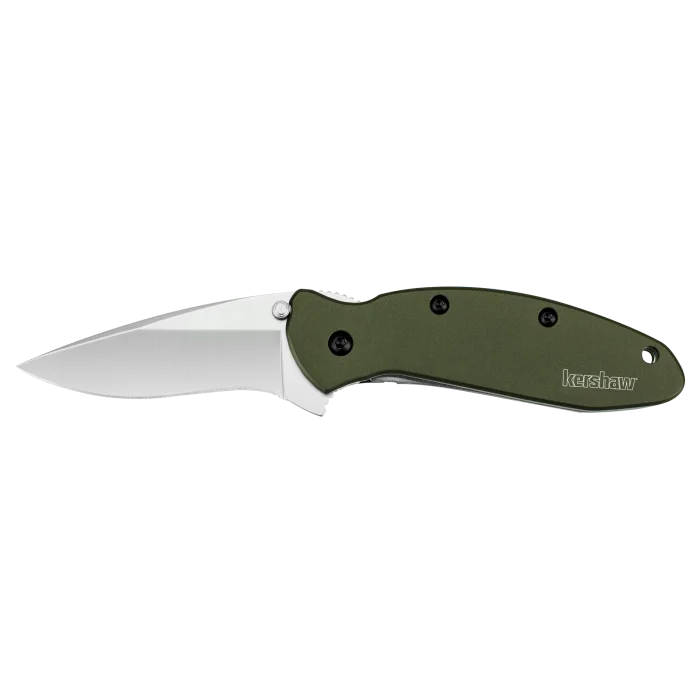 Scallion Aluminum Knife - Stainless Steel/olive Drab