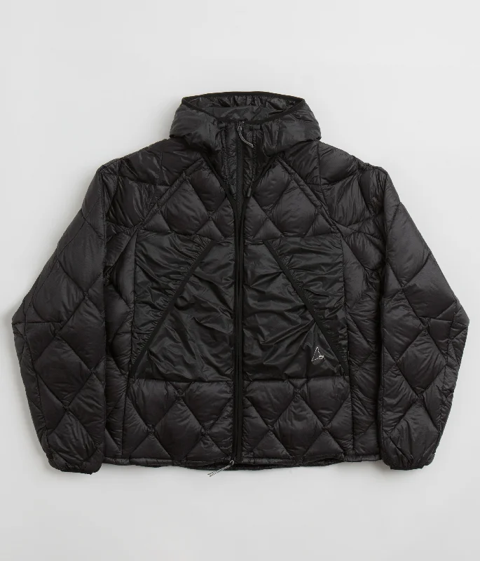 Hiking jackets online fit-ROA Light Down Jacket - Black / Black