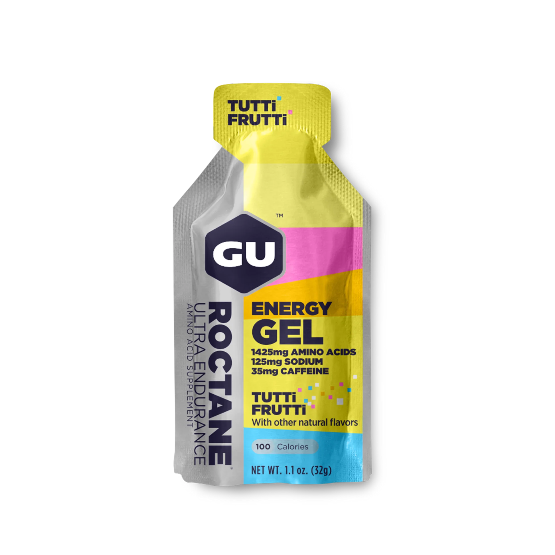 Roctane Energy Gel + Caffeine - Tutti Frutti