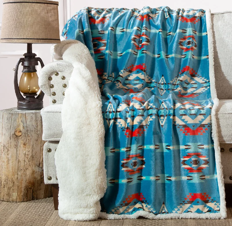 Throw Turquoise Southwest