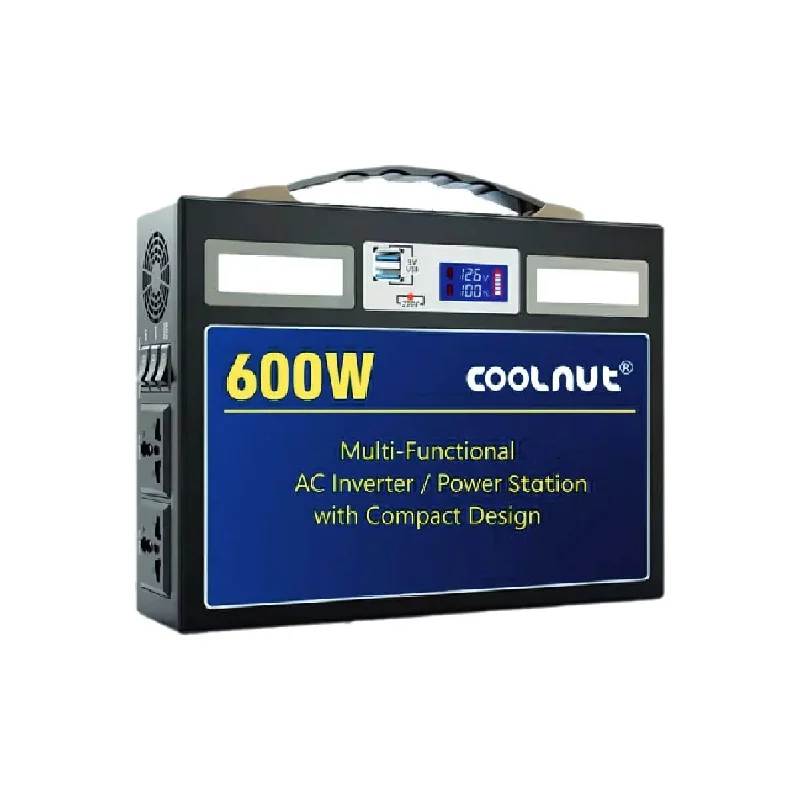 Compact Solar Power Station - 832Wh - 600Watt - 225000mAh