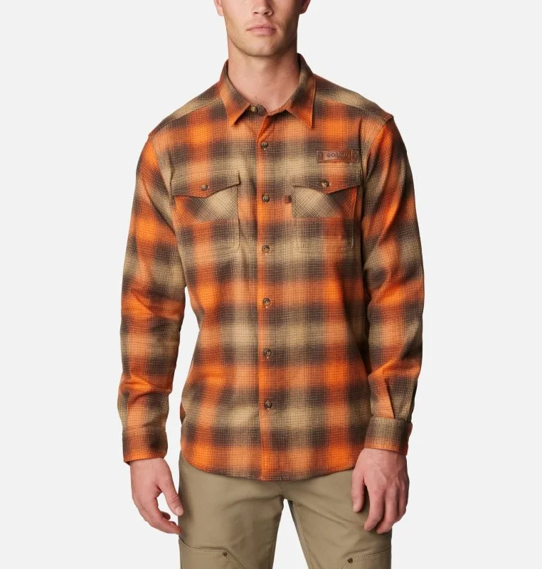 Hiking shirt luxury UV-resistant-Men's PHG Roughtail Stretch Flannel Long Sleeve Shirt