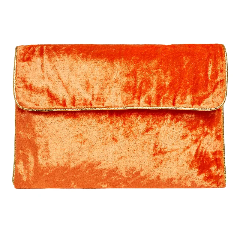 Climbing Bags abrasion-resistant-Climbing-bags-for-expedition-style-climbs-Velvet Clutch Bag - Orange