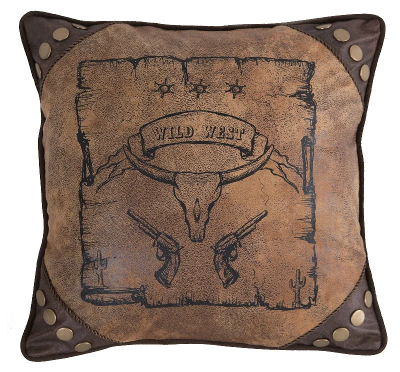 Decorative Pillow Wild West