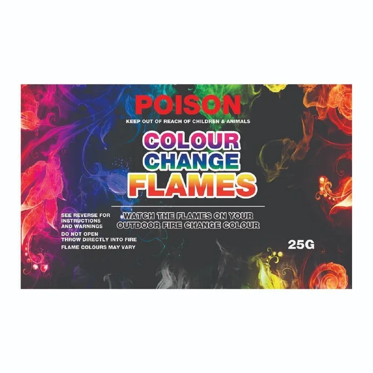 Oztrail Flame Colour Change 25g Sachet