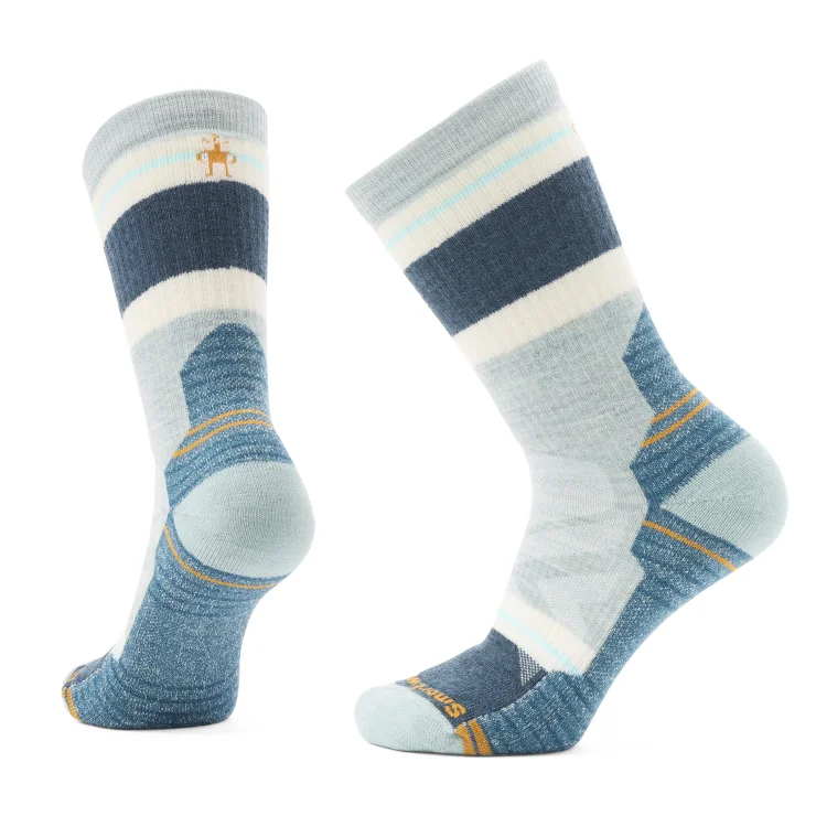 Hiking socks for hydration breaks-Women's Hike Full Cushion Saturnsphere Crew Sock - Frosty Green