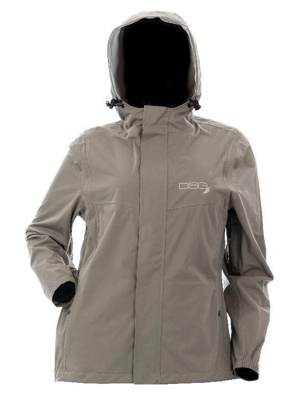 Hiking jackets affordable-DSG Nova Plus Size Rain Jacket