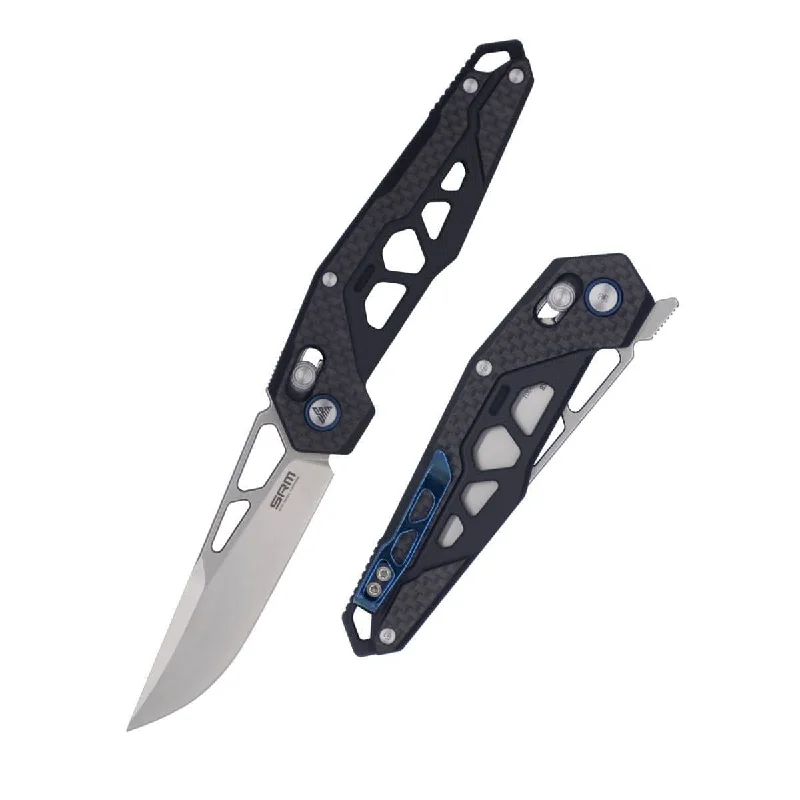 Mecha Pocket Folding Knife 9225-KB - Black