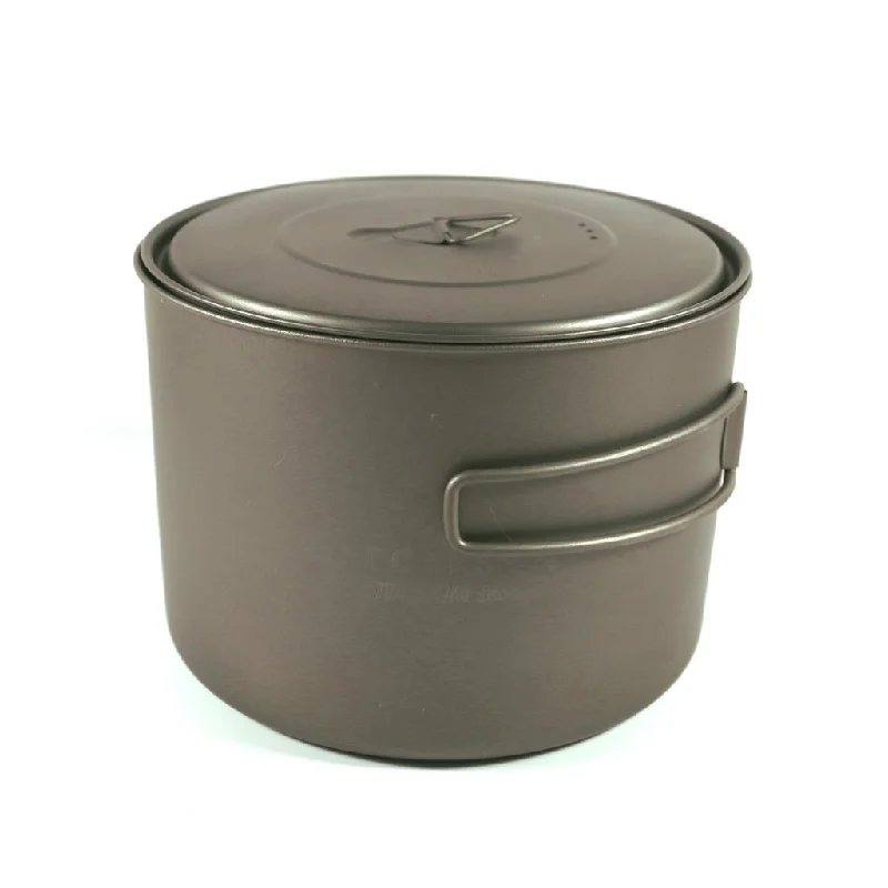 Titanium 1600ml Pot with Pan