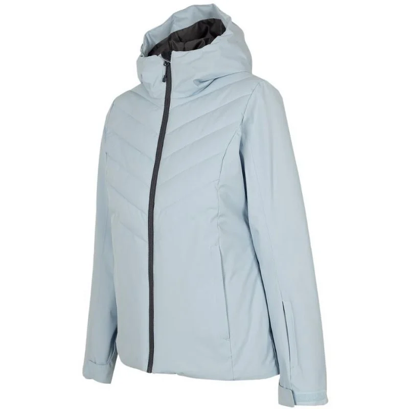 Hiking jackets fall gear-4F Womens Ski Jacket - Light Blue