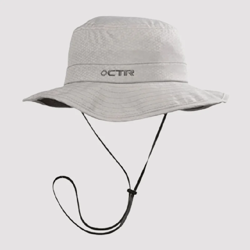 Ctr Summit Pack-It Unisex Hiking Hat Light Grey