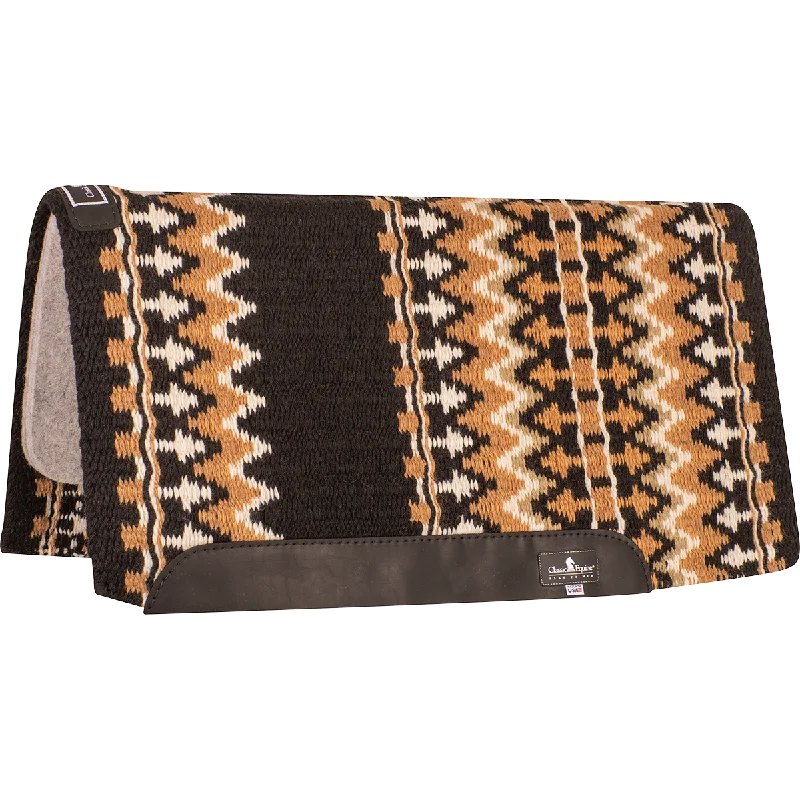 Classic Blanket Straight Pad - Black / Buckskin