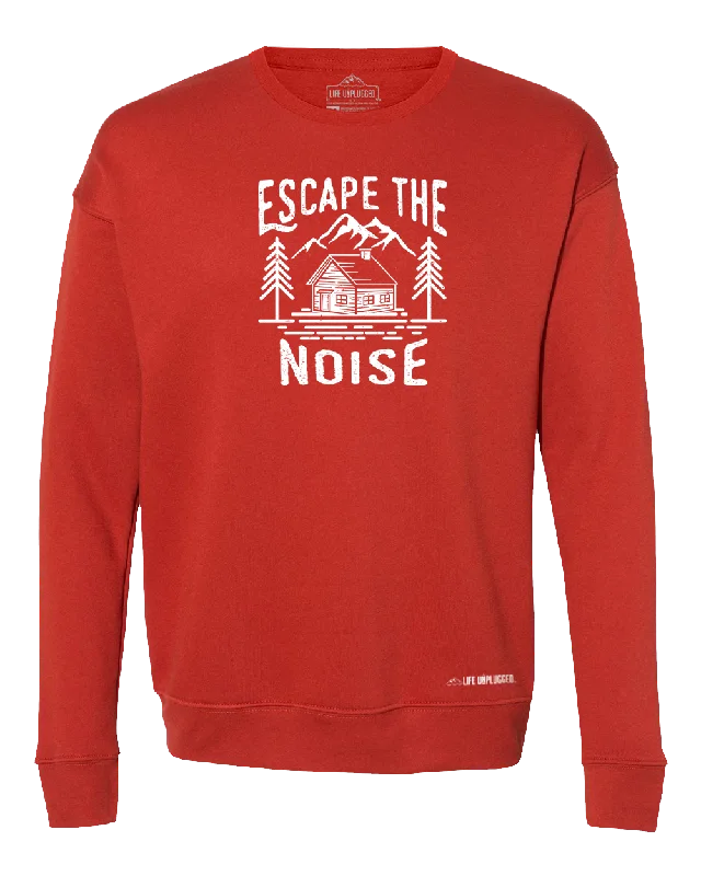 Hiking shirt rugged solid-Escape The Noise Midweight Super Soft Crewneck Sweatshirt