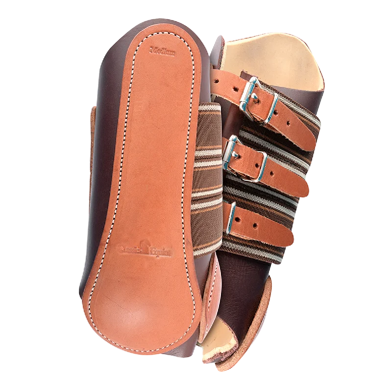 Leather Splint Boot - Front