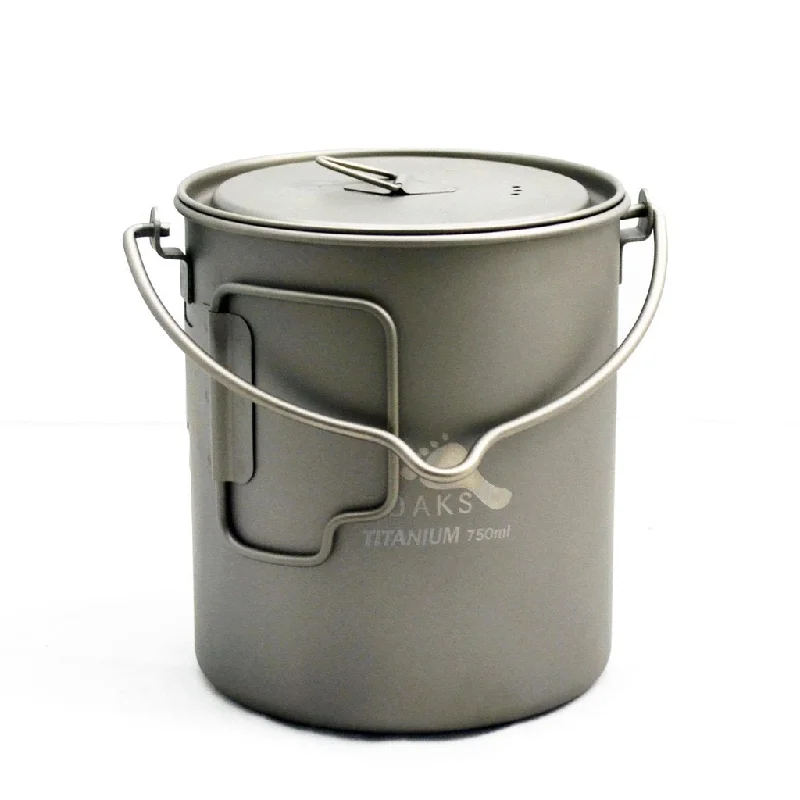 Titanium 750ml Pot with Bail Handle