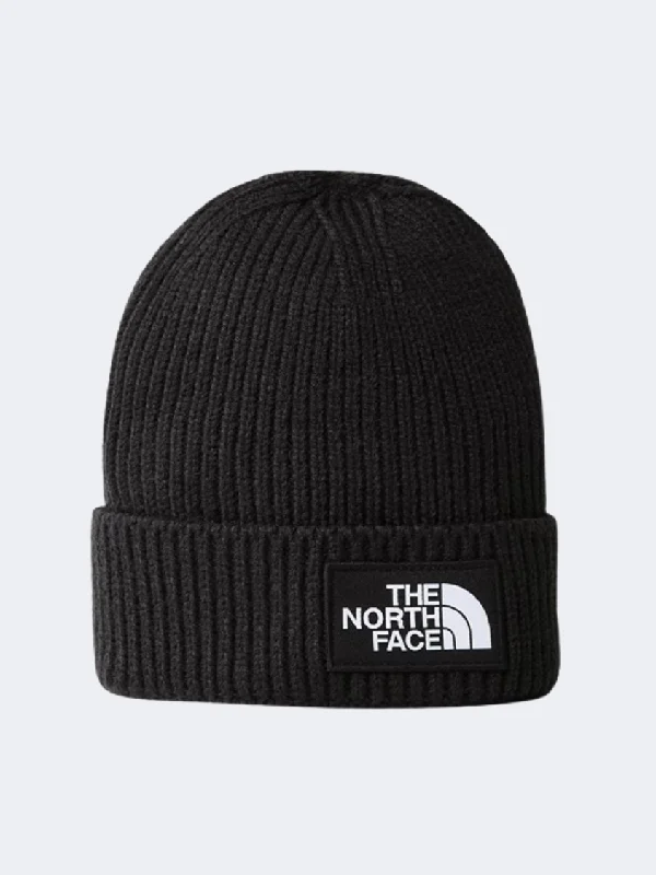 The North Face Box Logo Cuffed Kids-Unisex Lifestyle Beanie Black