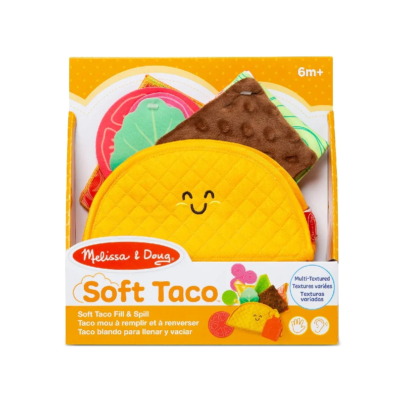 Touch And Feel Taco Soft Toy