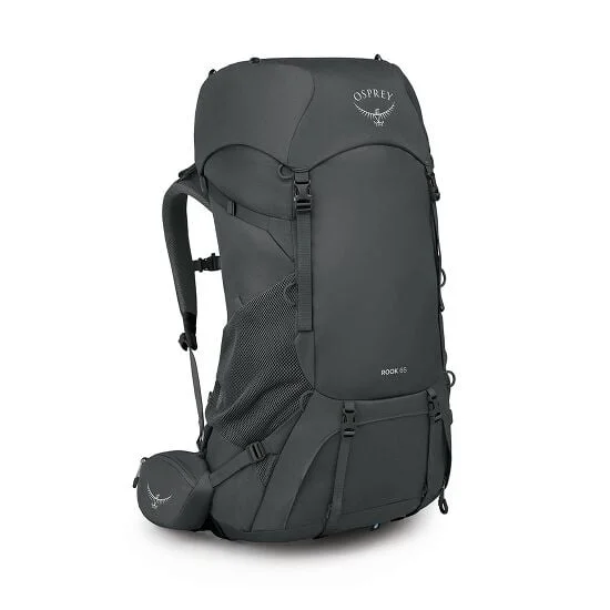 Rook 65 Backpack - Dark Charcoal/silver Lining