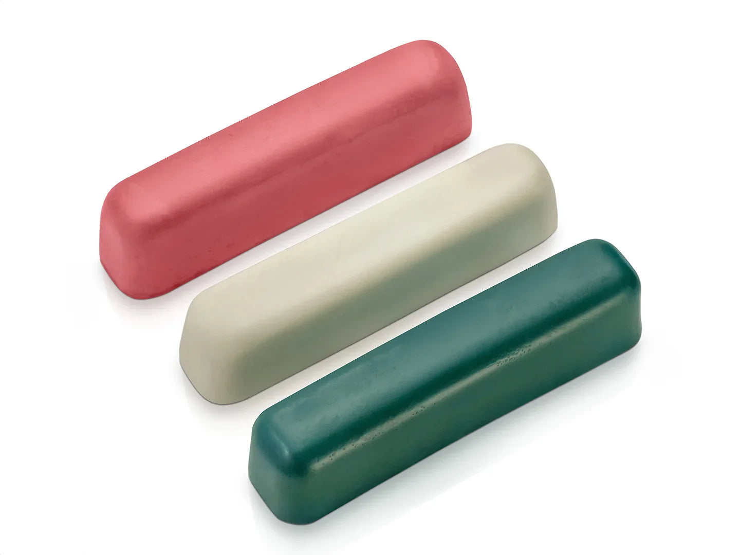 Set of 3 Polishing Compounds (Red, White, Green)