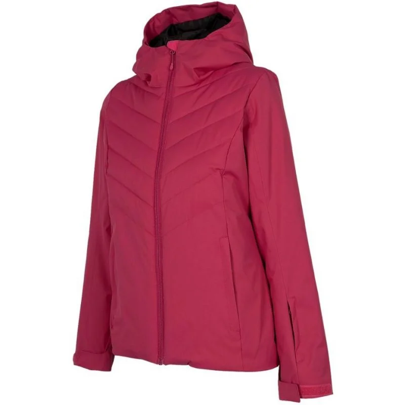 Hiking jackets winter fit-4F Womens Ski Jacket - Fuchsia