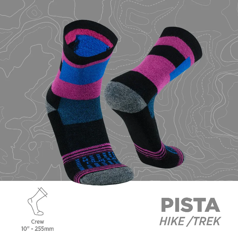 Hiking socks with blogger features-Pista | Alpaca Hike & Trek Socks