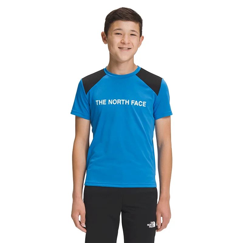 Hiking Shorts for clear skies-Boys' Short Sleeve Never Stop Tee