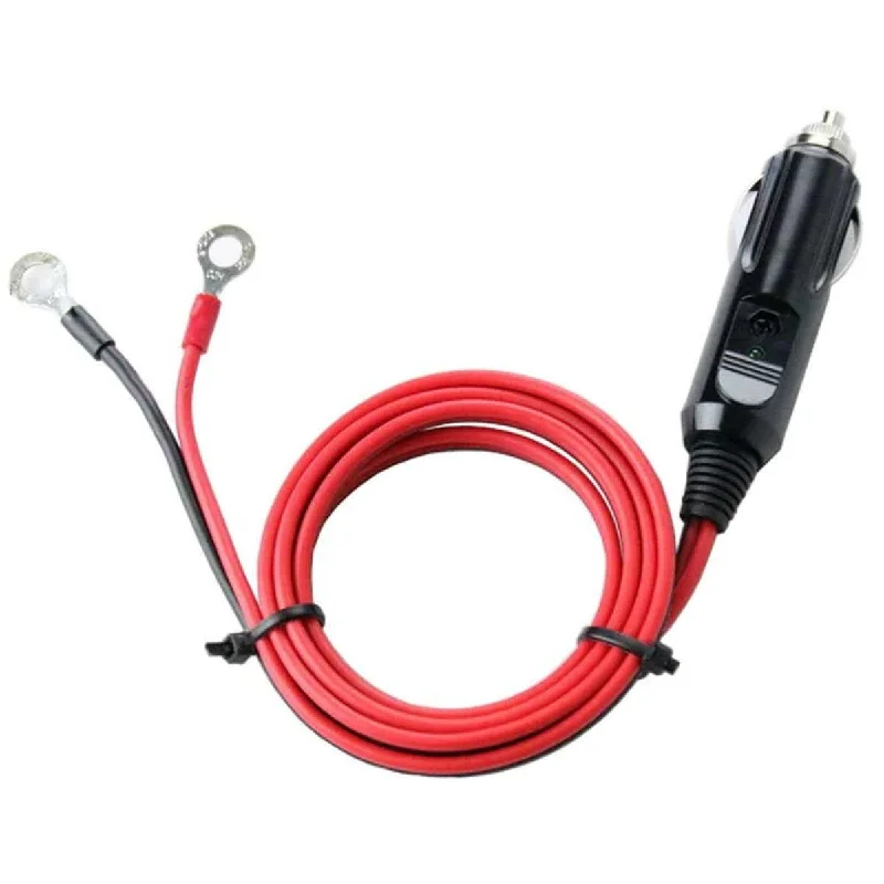 12V Car Cigarette Lighter With Ring Terminals