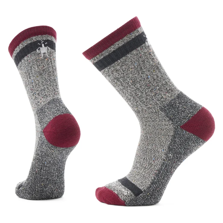 Hiking socks for endurance hikes-Everyday Larimer Crew Sock - Tibetan Red