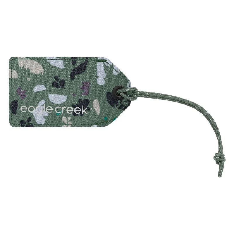 Reflective Luggage Tag - Roots & Shoots: Duck Green