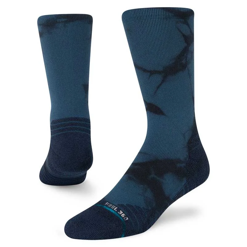 Hiking socks with trail plans-Stance Unisex Inclination Crew Sock - Blue