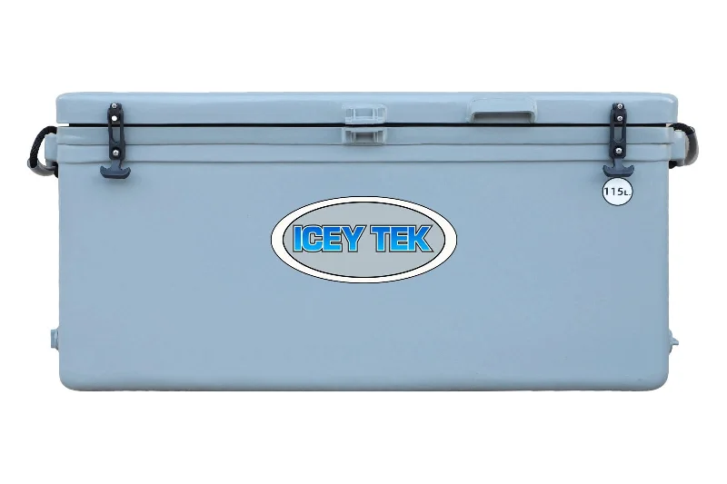 Icey Tek 115L Grey Split Lid Ice Box