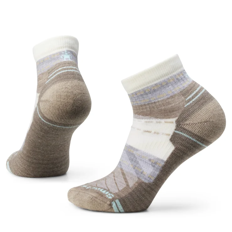 Hiking socks for foggy trails-Women's Hike Light Cushion Margarita Ankle Sock - Natural