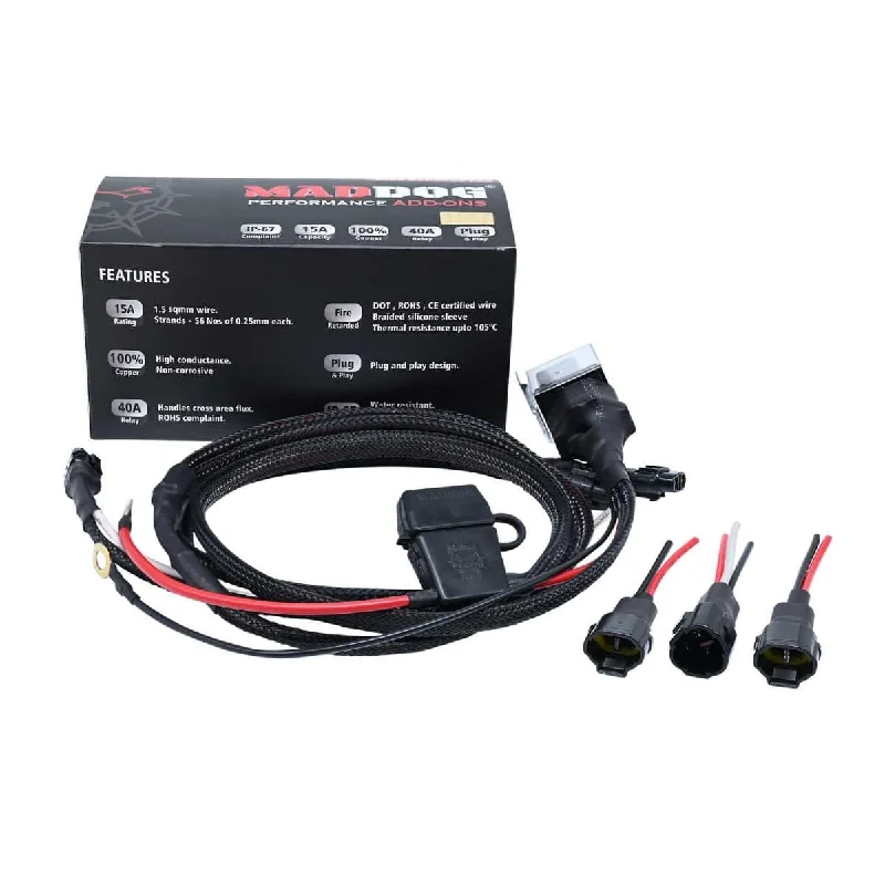 Wire Harness Pro for Motorcycles - 15 Amps