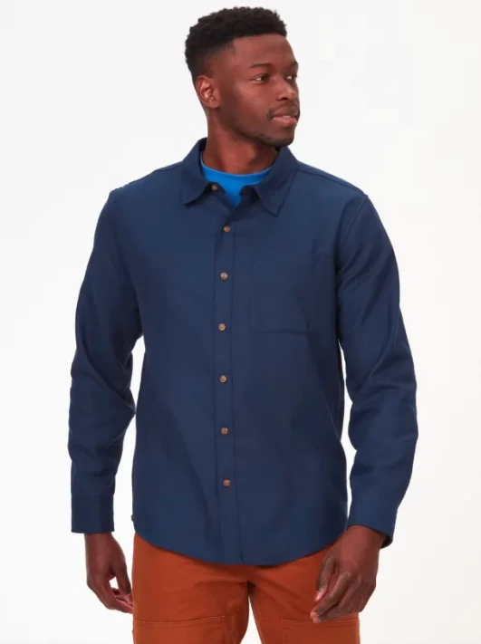 Camping hiking shirt trekking-Men's Fairfax Lightweight Flannel Shirt