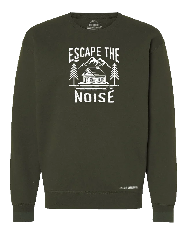 Hiking shirt pullover breathable-Escape The Noise Heavyweight Crewneck Sweatshirt