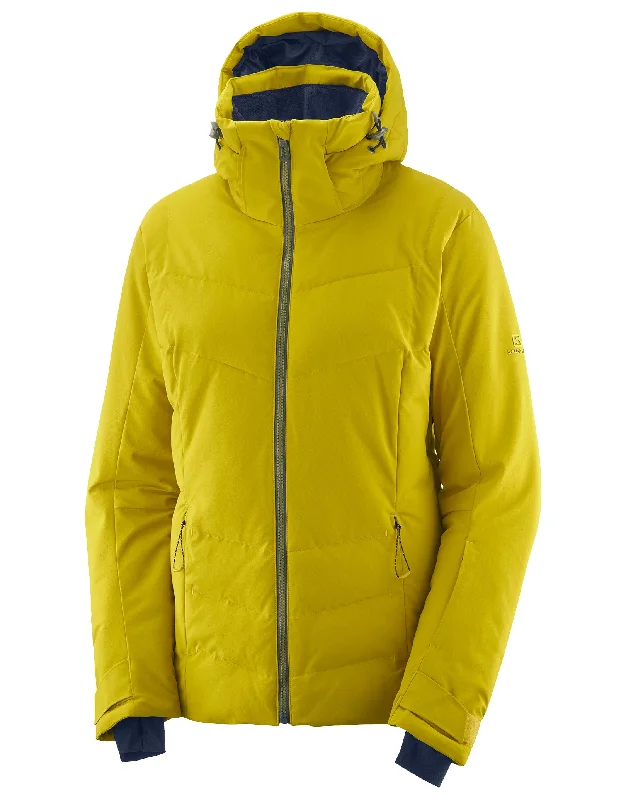 Hiking jackets deal find-Womens Icepuff Ski Jacket - Golden Palm